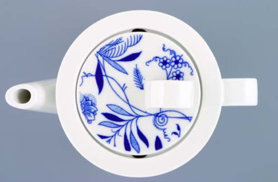 Bohemia Cobalt, konvice čajová, 0,80 l, porcelán, Dubí_2